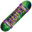 Galaxy Logo Mid Green/Purple Complete Skateboard 1