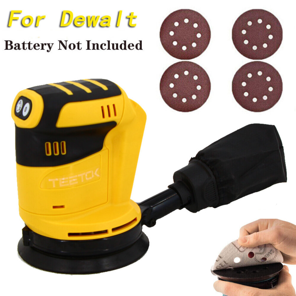 For Dewalt DCW210N 18V XR 125mm Random Orbital Sander 5"Dust Bag Discs