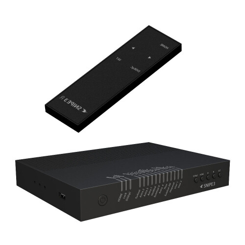 Selfsat Snipe 3 R Twin Black Line Camping Auto Satellite with Remote Control 2