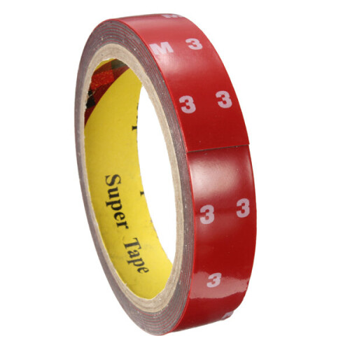 3m Car Acrylic Foam Double Sided Attachment Adhesive Tape Width 20mm 1