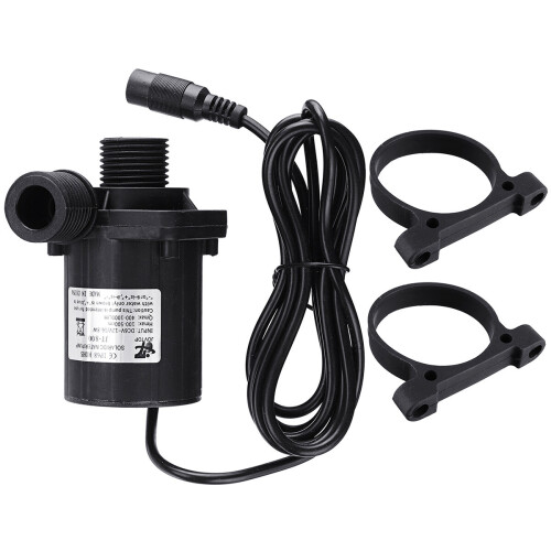 DC 12V 24V Solar Water Pump Shower Quiet Circulation Systems Brushless Motor 1