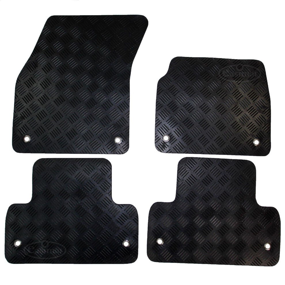 Fits Range Rover Evoque Car Mats Tailored Rubber 2011 to 2018 4pc Set