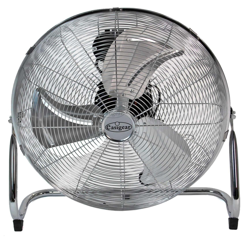 Metal Floor Fan 20" High Velocity 3 Speed Control Air Cooling Gym Home