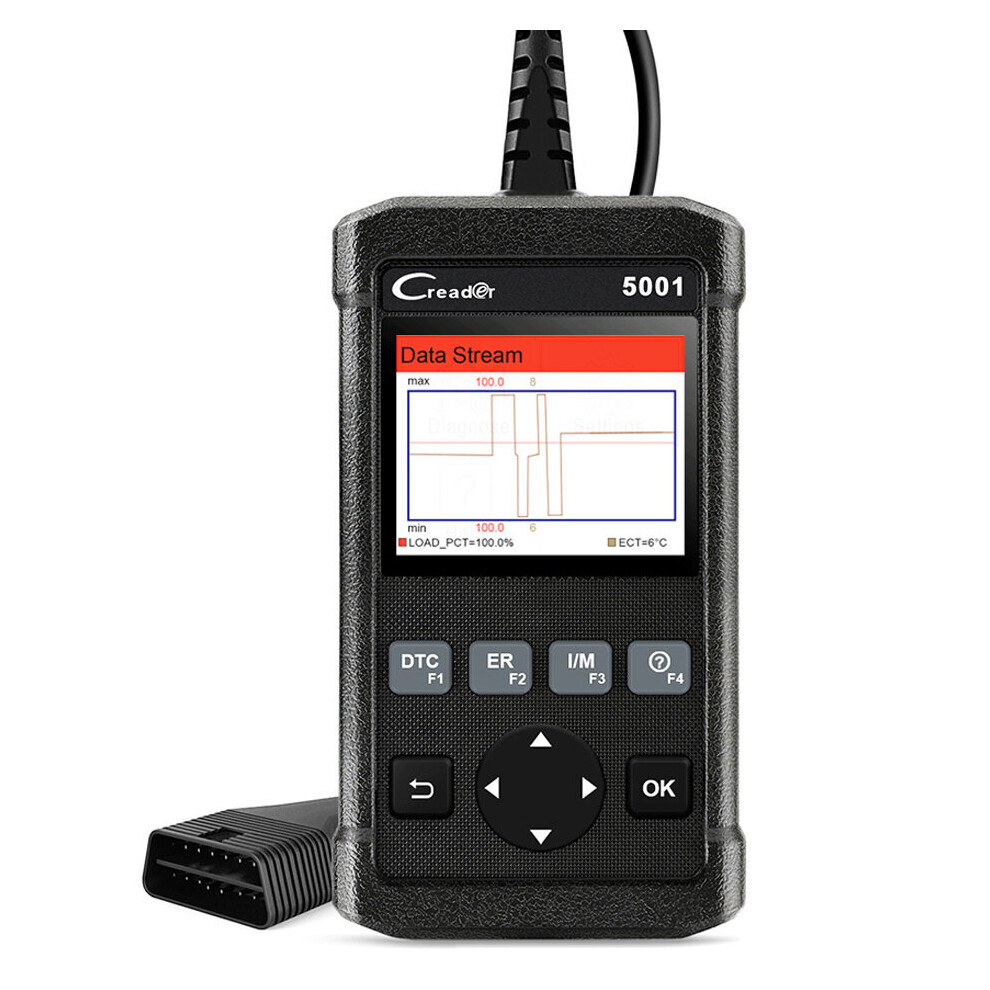 LAUNCH X431 CR5001 Car OBD2 Diagnostic Scanner Tool Engine Check Code Reader Free Update Automotive OBDII PK KW850