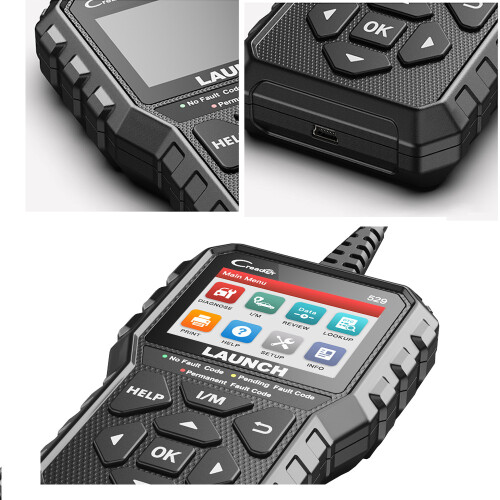 LAUNCH CR529 Auto OBD2 Scanner Code Reader Car Fault Diagnostic Tool Engine Check Pass Emission Test 2