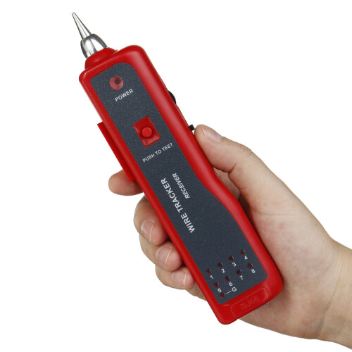 Telephone Network Cable Wire Line LAN Cable RJ45 Tracker Toner Tracer Tester 2
