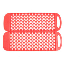 Pair Red Recovery Tracks Road Tyre Ladder Anti-skid Sand Track for Mud Sand Snow Grass