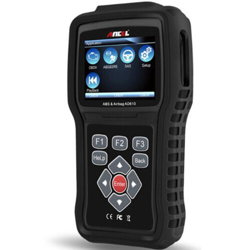 Ancel AD610 Elite ABS SRS Airbag Air Bag Crash Data Reset SAS Tool Car