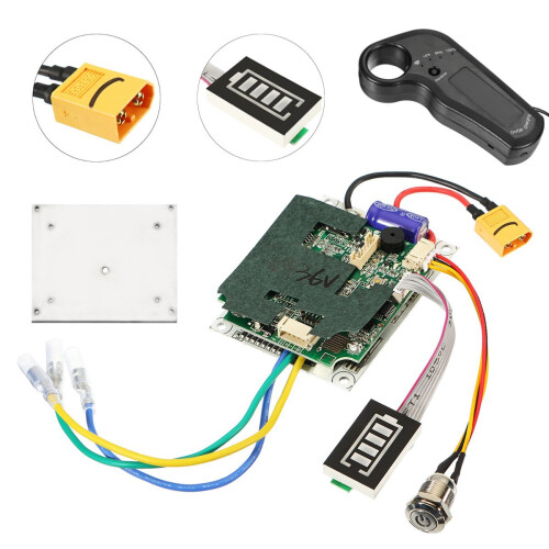 24/36V Single Wheel Hub Motor Electric System Driver Pulse Longboard Skateboard Controller Remote ESC Substitute 2