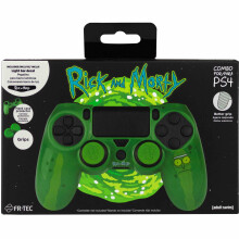 Rick and Morty Combo Pack Pickle Rick (Hard Case, Thumb Grips, Sticker) (PS4) [video game]