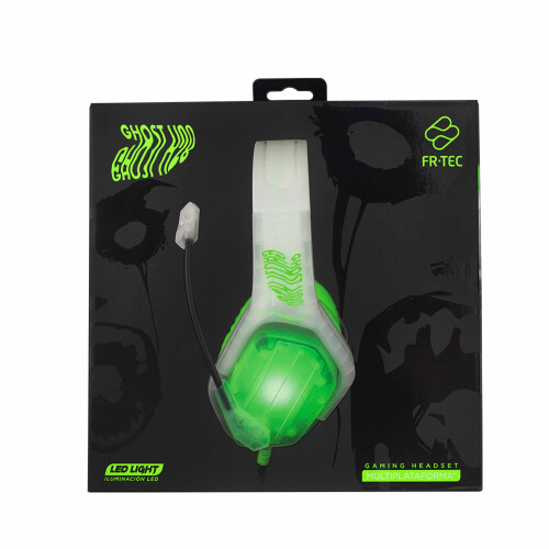 Auriculares Gaming - FRTEC - Ghost H28 - Cableado - Estéreo - Compatible PS5/PS4/Xbox/PC