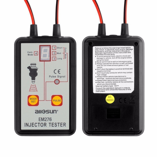 EM276 Automotive Injector Tester 4 Pluse Modes Powerful Fuel System Diagnostic Scan Tool 1