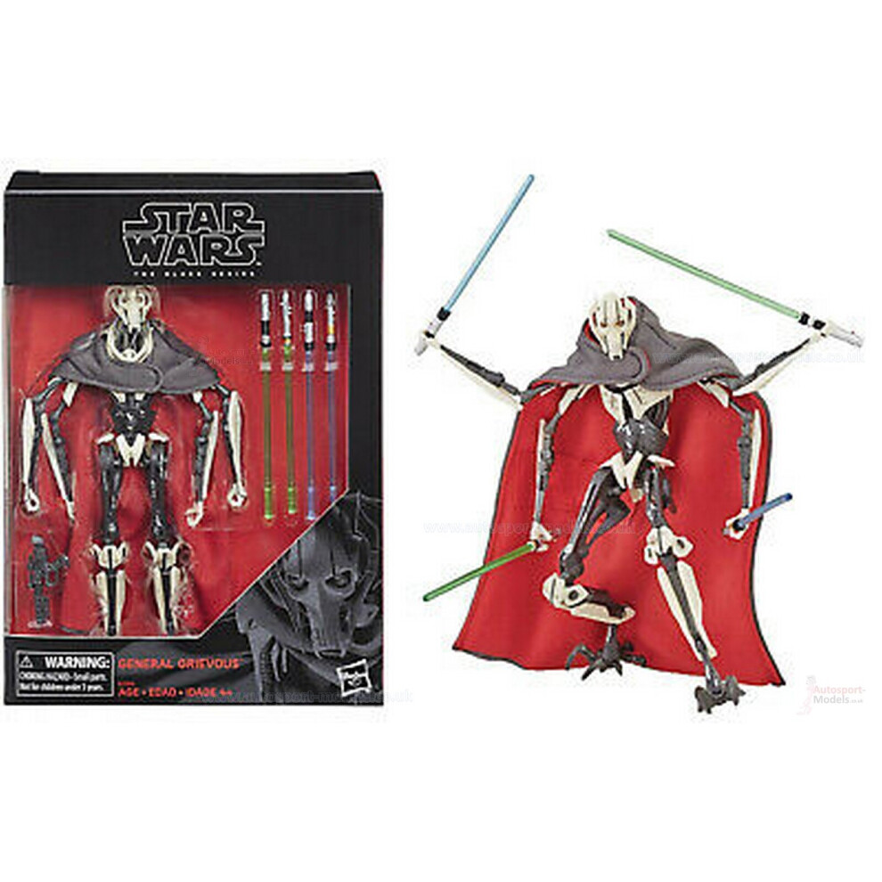 Star Wars The Black Series General Grievous RotS Deluxe Action Figure