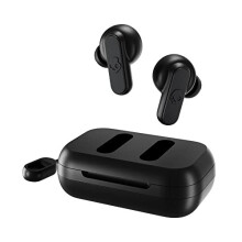 Skullcandy Dime 2 True Wireless Earbuds - True Black (S2DBW-P740): Tile Finding, 12h Total Battery, IPX4 Sweat-Resistant, Use Either Bud Solo