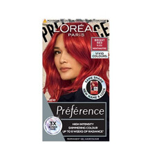 L'Oréal Paris Permanent Hair Colour, Long-Lasting Shine and Intense Colour, For up to 8 Weeks, Preference Vivids (Colorista), Bright Red 8.6