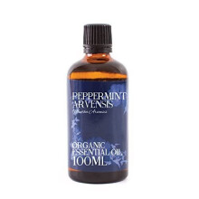 Mystic Moments | Peppermint Arvensis Organic Essential Oil - 100ml - 100% Pure