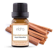 Elora 10ml Sandalwood Essential Oil, 100% Pure & Natural