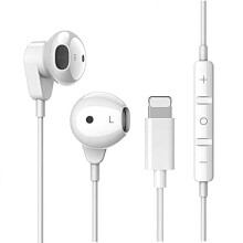 FZYING für iPhone Kopfhörer, Kabelgebundene Stereo-Kopfhörer für iPhone mit Mikrofon und Lautstärkeregler, Geräuschunterdrückung Kompatibel mit