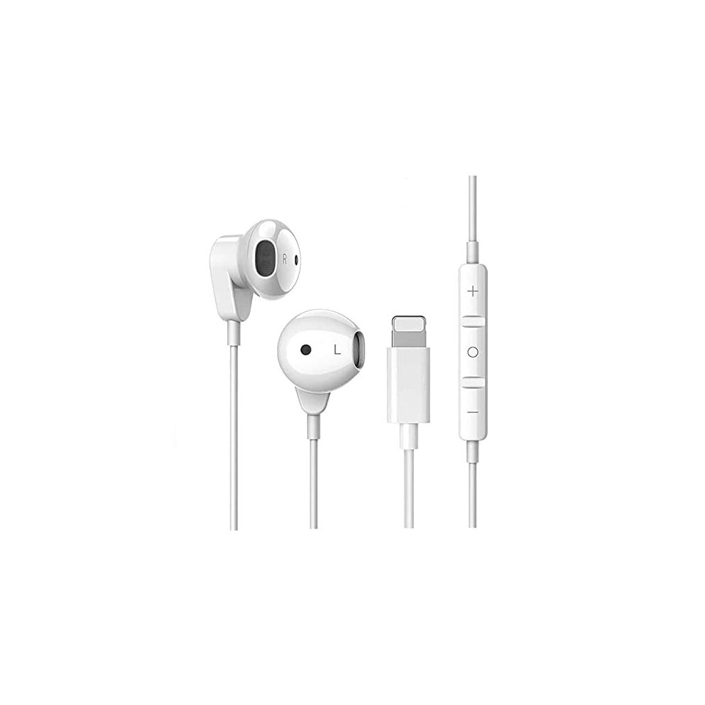 For Iphone Earphones,Wired Stereo Sound Headphones For Iphone With Microphone And Volume Control,Noise Earphone Cancellation Compatible With Iph 754708810484