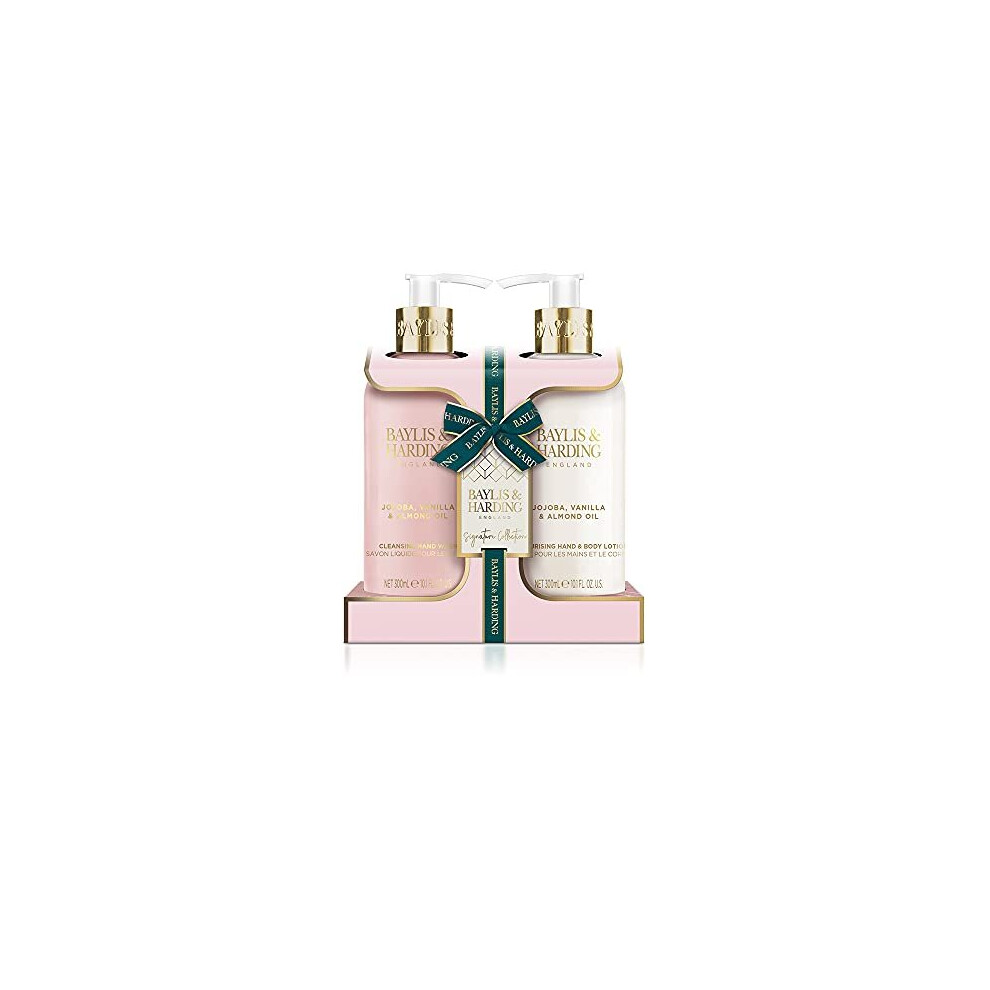 Baylis & Harding Jojoba, Vanilla & Almond Oil Luxury Hand Care Gift Set - Vegan Friendly