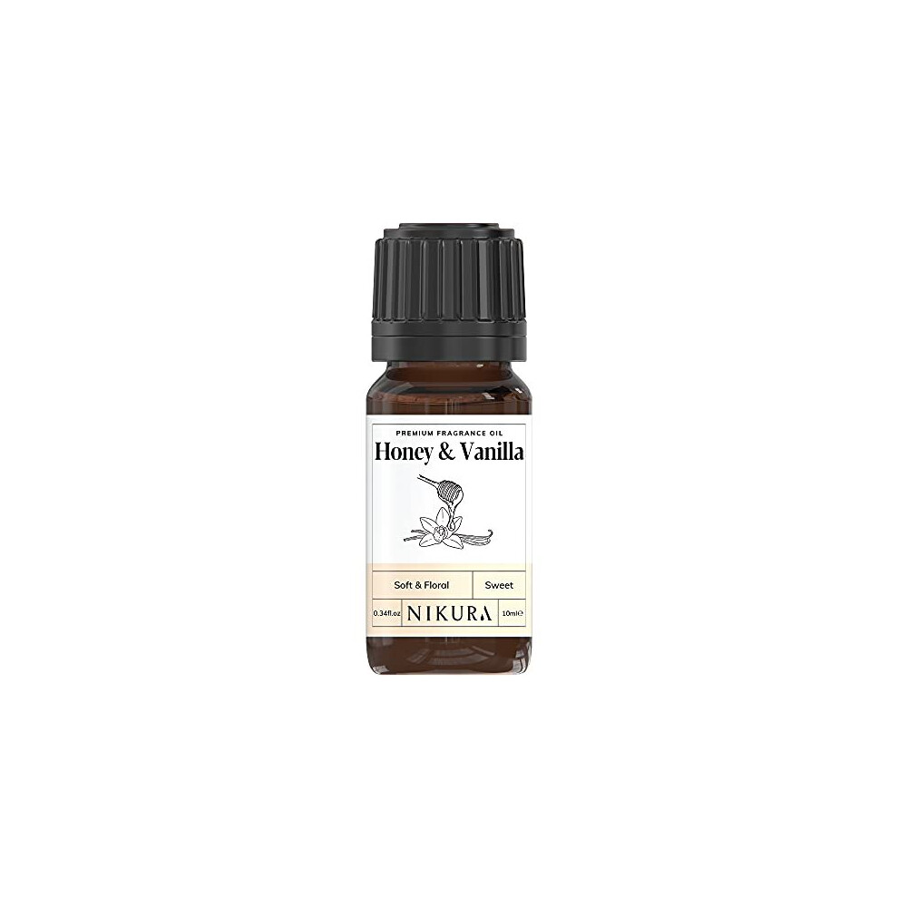 Nikura Amber Honey & Vanilla Fragrance Oil - Image 2