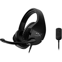 HyperX Cloud Stinger S Gaming Headset, for PC, Virtual 7.1 Surround Sound, Lightweight, Durable Steel Sliders, Swivel-to-mute Noise-Cancelling