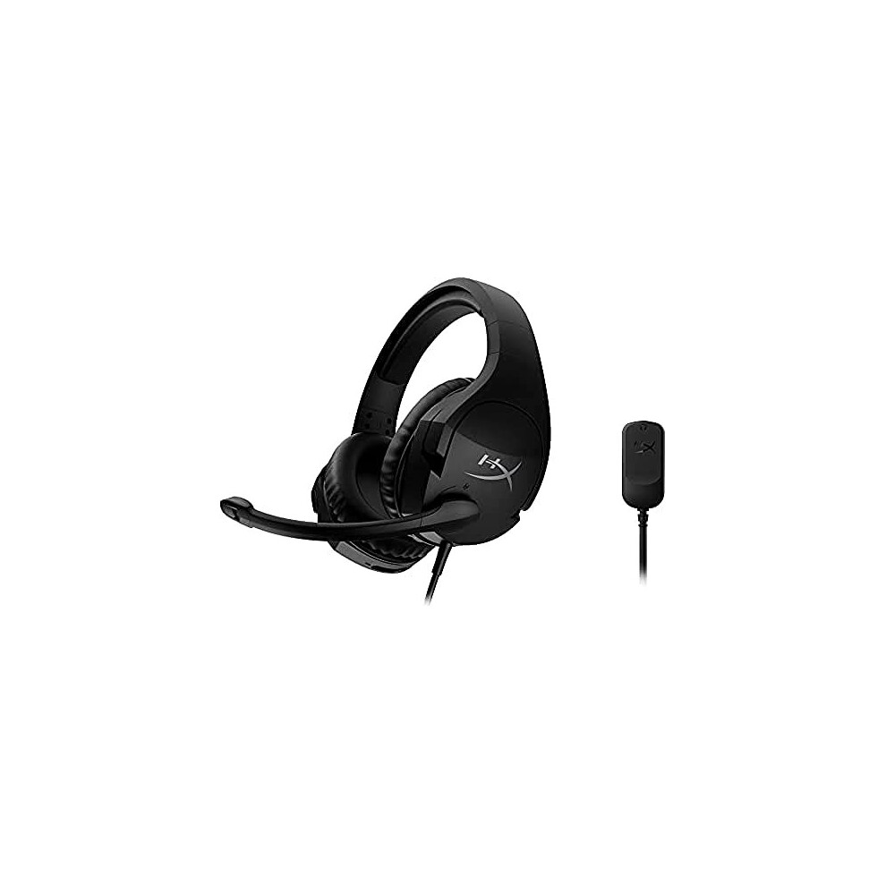 HyperX Cloud Stinger S  Gaming Headset, for PC, Virtual 7.1 Surround Sound, Lightweight, Durable Steel Sliders, Swivel-to-mute Noise-Cancelling