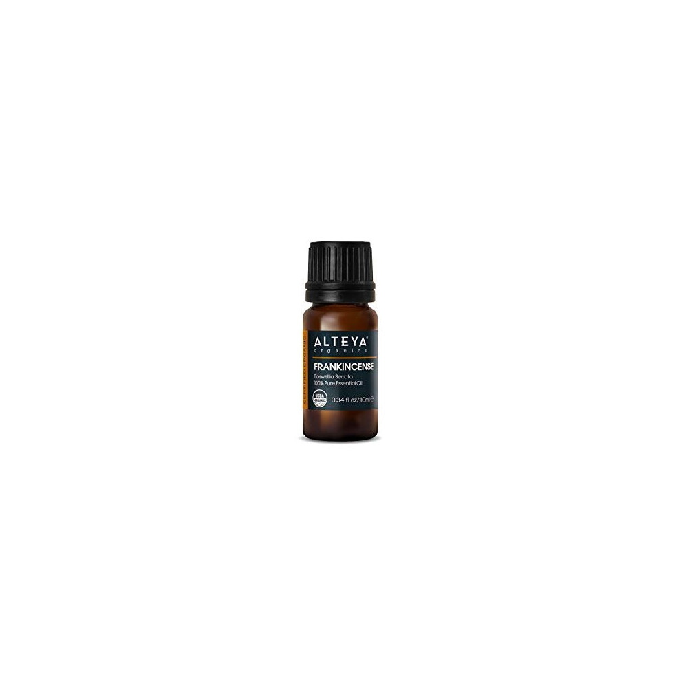 Alteya Organic Frankincense Oil (Boswellia Serrata) 10 Ml - 100% Usda Certified Organic Pure Natural Frankincense Essential Oil