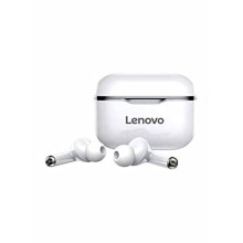 Original Lenovo LP1 TWS Bluetooth 5.0 Headphones for PC, Android, iPad, iPhoneiOS, Dual Stereo, Noise Reduction, HiFi Bass, Black