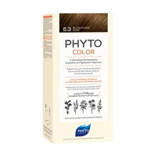 Permanente Kleuring - Phyto - 6,3 Donkerblond Goud - Zonder ammonia - Voor alle haartypen - Crème