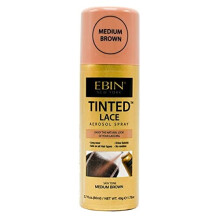 EBIN NEW YORK Tinted Lace Aerosol Spray - Medium Brown
