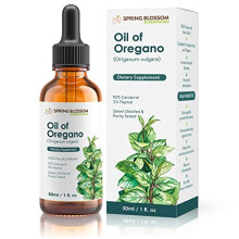 30ml Oregano Oil 100% Pure & Undiluted Min 92% Carvacrol Super-Strength Himalayan Essential Oil of Oregano (Origanum Vulgare) Highly Potent Immun
