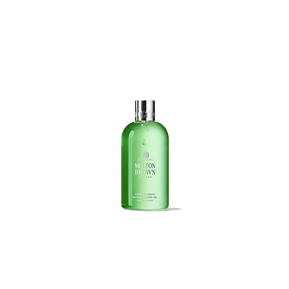 Molton Infusing Eucalyptus Bath & Shower Gel, 300 Ml – Invigorating, Aromatic Cleanse Brown
