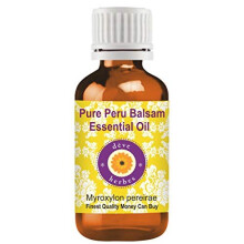 Deve Herbes Ren Balsamolja från Peru (Myroxylon pereirae) Ångdestillerad 30ml (1 oz)