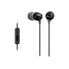 Sony MDR-EX15AP Earphones with Smartphone Mic and Control - Black
