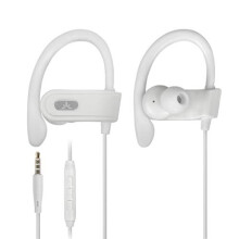 Avantree E171 Sports Headphones Wired with Microphone, Sweatproof Running Over Ear Earphones with Ear Hook, in Ear Jogging Earbuds for Workout E