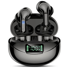 Wireless Headphones, Wireless Earbuds 5.1 Bluetooth Headphones in-Ear, Touch Control, Fast Charging, 32H Playtime, Wireless Earphones Sport with