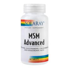 MSM Advanced Solaray, 60 tbs, Secom - for osteoarticular structure.