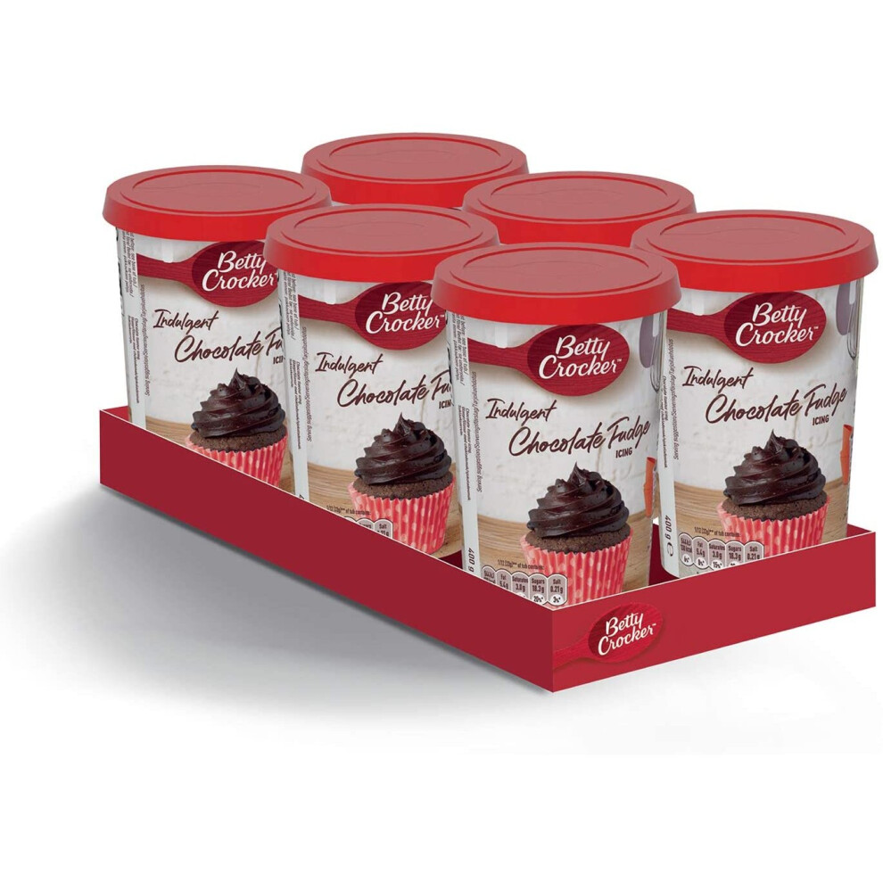 (Chocolate Fudge) Betty Crocker 400g (Pack of 6)