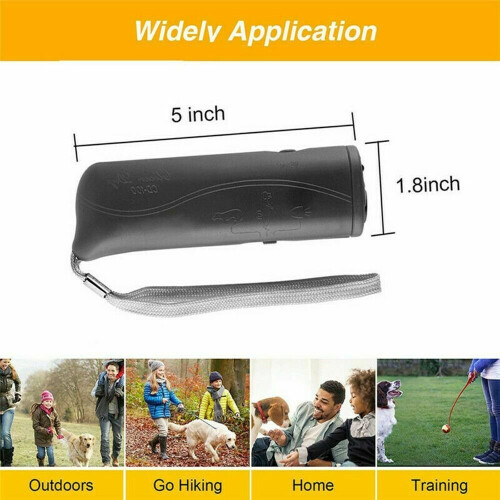 (Yellow) Ultrasonic Anti Barking Dog Repeller Train Control Device Bark Stop Trainer 1