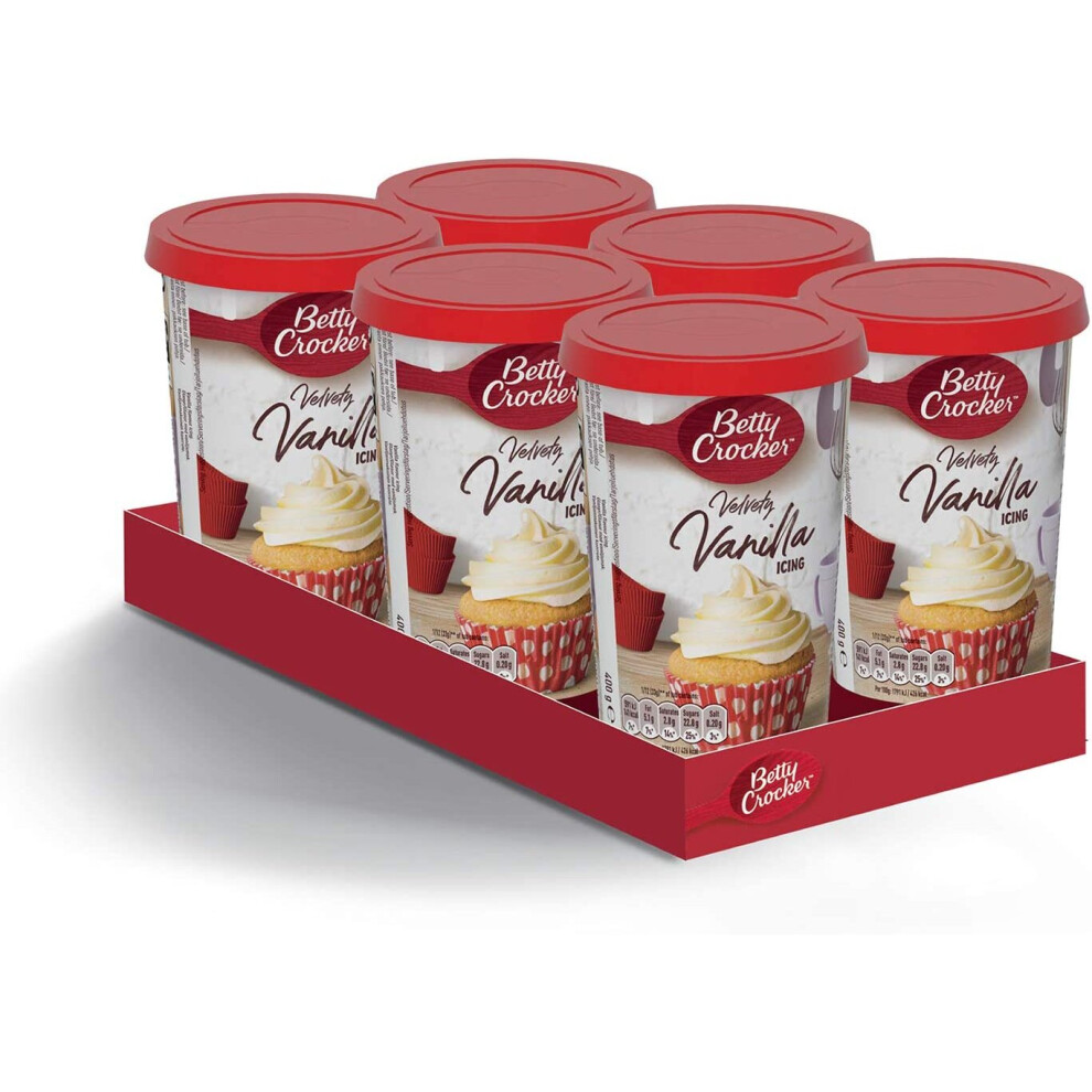 (Zesty Lemon) Betty Crocker 400g (Pack of 6)