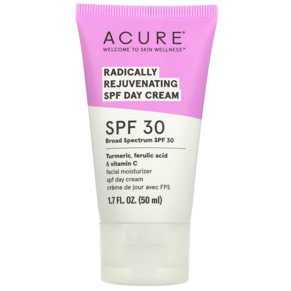 Acure, Radically Rejuvenating Day Cream, SPF 30, 1.7 fl oz (50 ml)