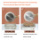 (20cm) Induction Hob Heat Diffuser,Exclusive to JIENAQIN 4