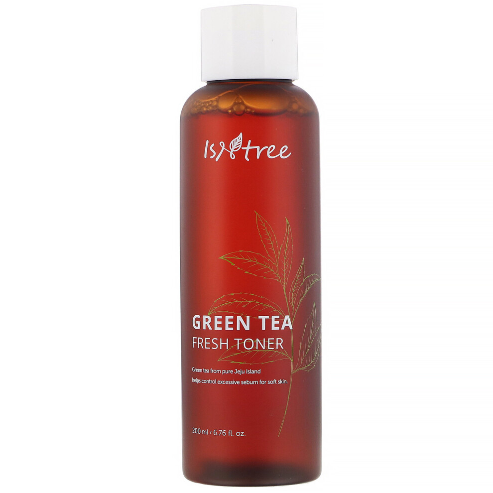 Isntree Green Tea Fresh Toner, 6.76 Fl Oz (200 Ml)