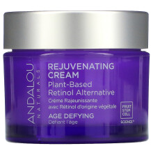 Andalou Naturals, Verjüngende Creme, Pflanzliche Retinol-Alternative, 1,7 oz (50 g)
