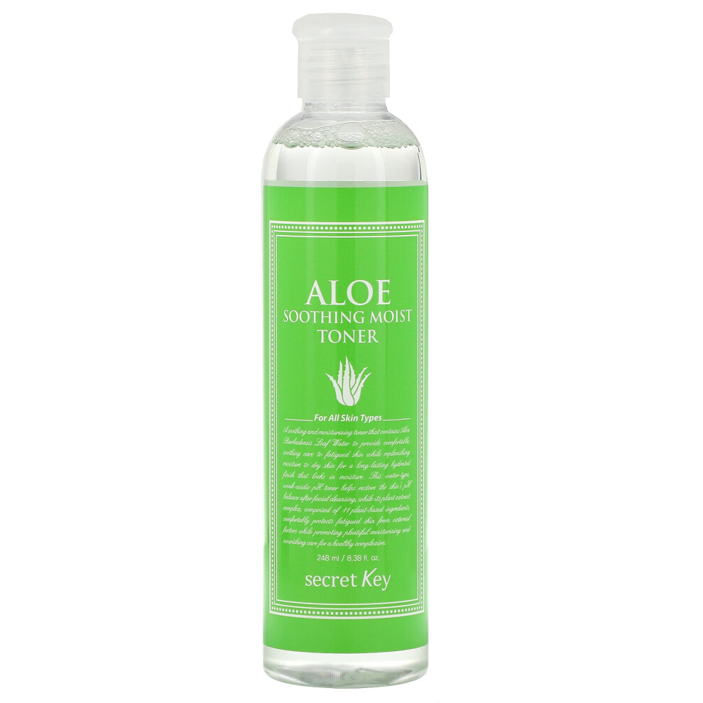 Secret Key , Aloe Soothing Moist Toner, 8.38 Fl Oz (248 Ml)