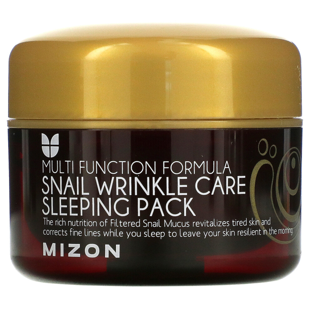 Mizon , Snail Wrinkle Care Sleeping Pack, 2.70 Fl Oz (80 Ml)