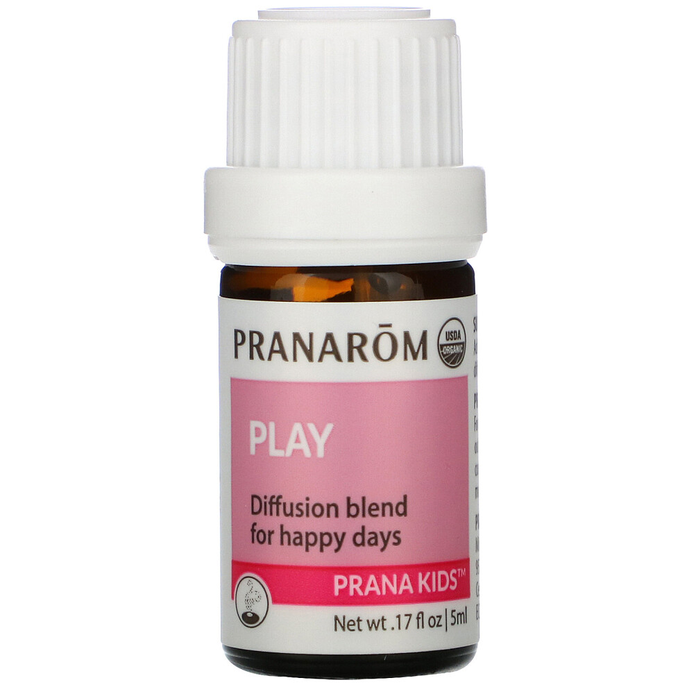Pranarã´M Pranarom, Prana Kids, Essential Oil, Play, +3 Months, .17 Fl Oz (5 Ml)
