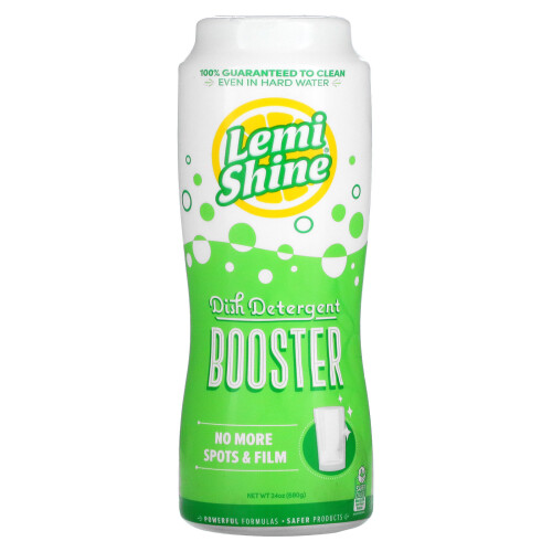 Lemi Shine, Dish Detergent Booster, 24 oz (680 g)
