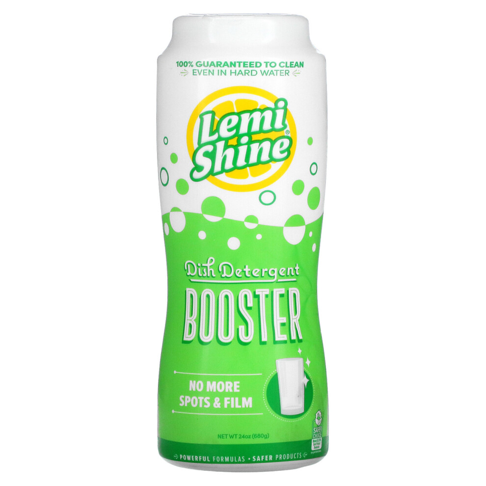 Lemi Shine, Dish Detergent Booster, 24 oz (680 g)